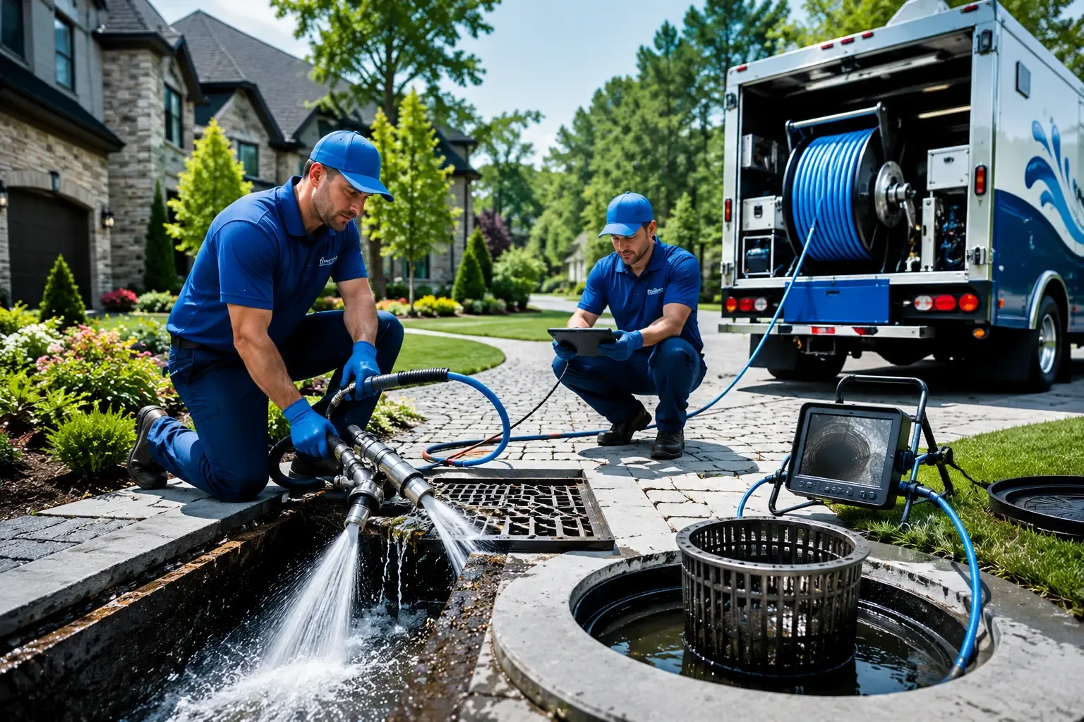 Local outdoor drain cleaning professionals in Big Falls, WI